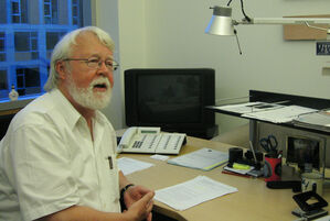 Horst Kubatschka 2005 im Berliner Büro